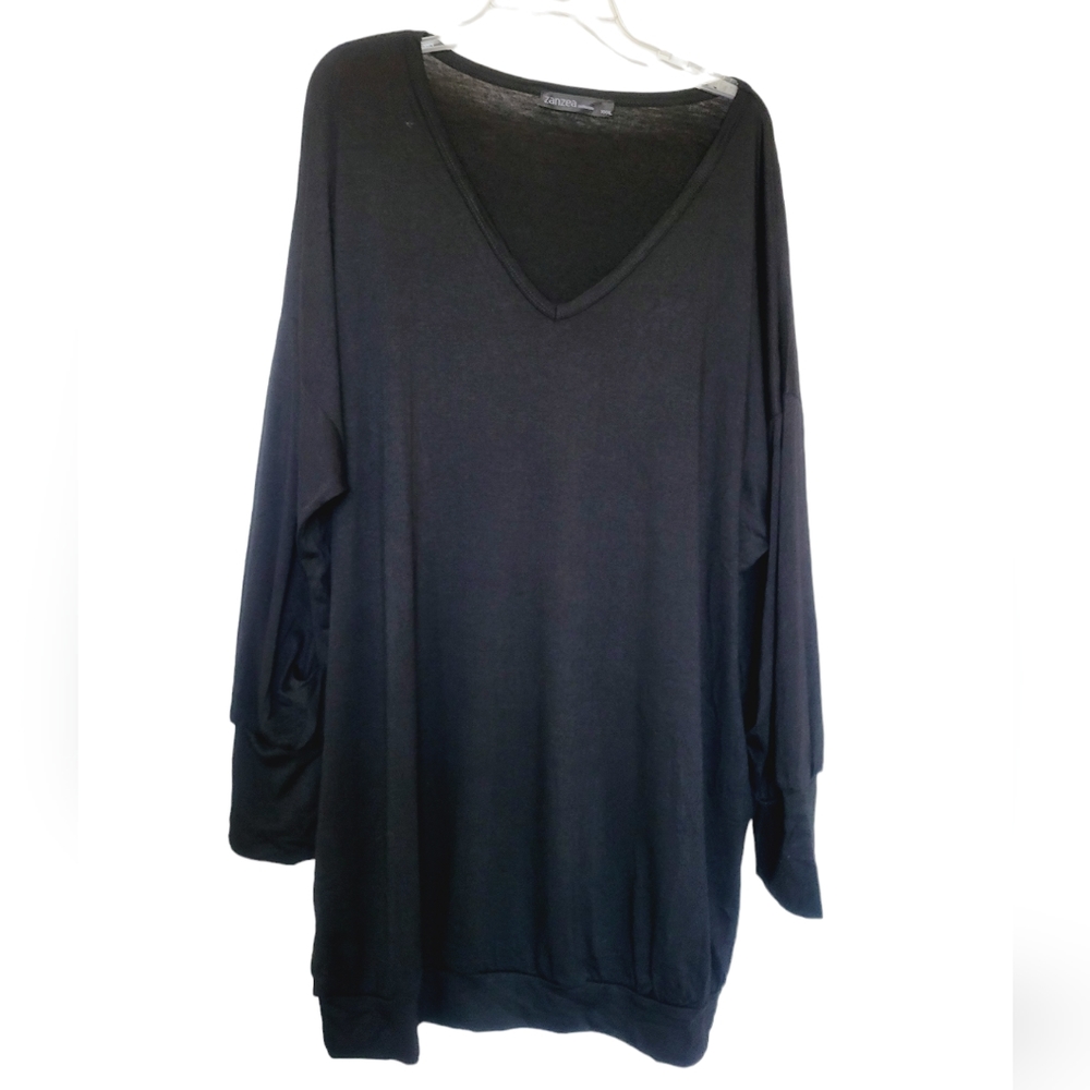 Zanzea V-neck Bubble Sleeve Blouse